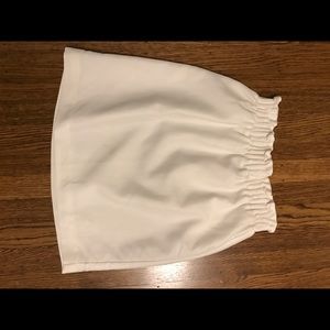 White work skirt